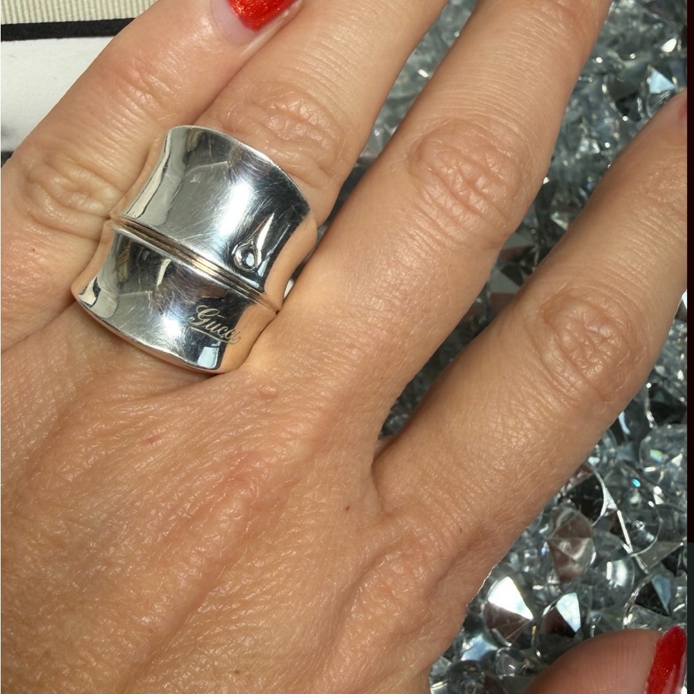 Gucci Sterling Silver Dabble Band full included - Picture 2 of 10